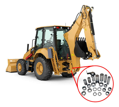 Kit Embuchamento Articulação Giro Retroescavadeira Caterpillar 416F2