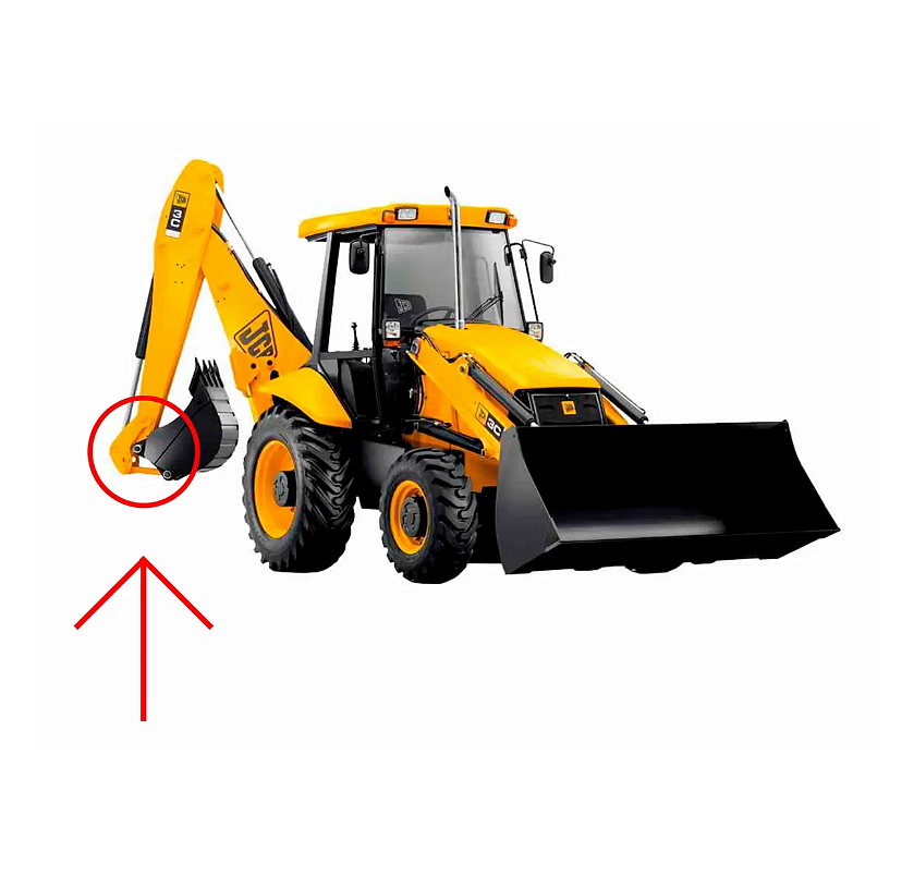 Kit Embuchamento Concha Traseira Retroescavadeira JCB 3C e 3C PLUS