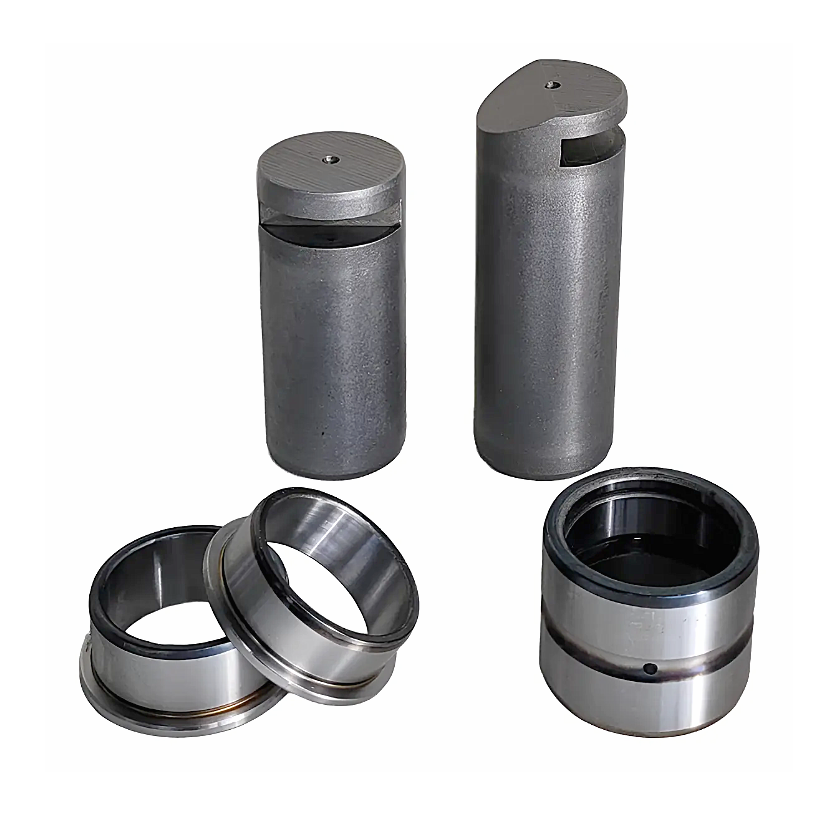Kit Embuchamento - Pinos Buchas da Articulação do Giro compatível com Miniescavadeira DOOSAN DX27Z. Cara de cavalo.