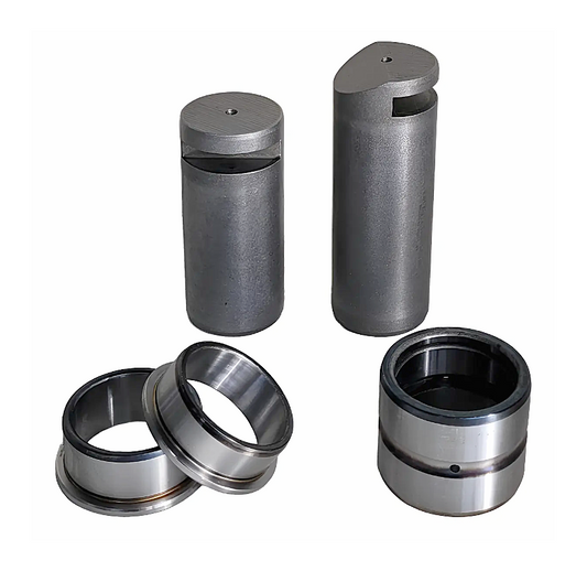 Kit Embuchamento - Pinos Buchas da Articulação do Giro compatível com Miniescavadeira DOOSAN DX27Z. Cara de cavalo.