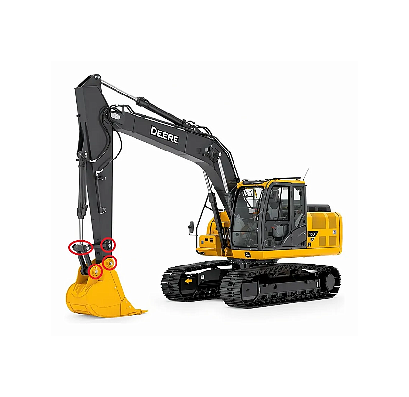 Kits Embuchamentos - Pinos e Bucha da Concha compatível com Escavadeira John Deere 160G.