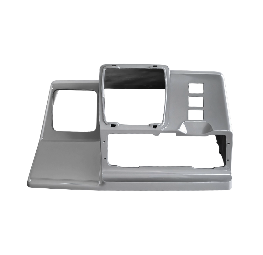 Moldura Painel Frontal Volante Retroescavadeira CASE 580L - FIBERGLASS PREMIUM.