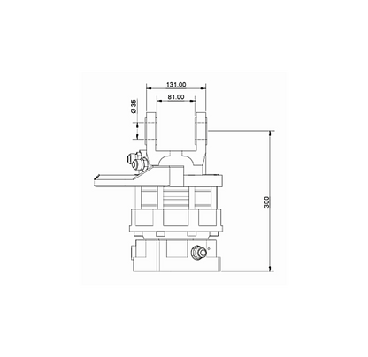 Rotator Hidráulico LF6,5
Giro: Ilimitado
Peso: 45,4kg