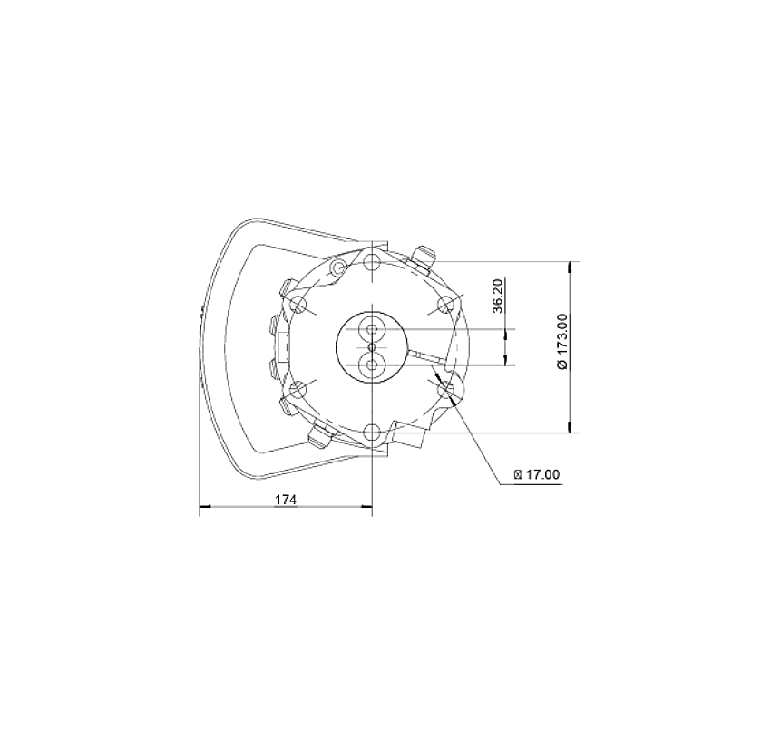 Rotator Hidráulico LF6,5
Giro: Ilimitado
Peso: 45,4kg